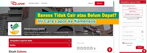 Bansos Tidak Cair atau Belum Dapat? Ini Cara Lapor ke Kemensos